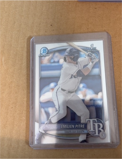 2025 Bowman Chrome #BCP-83 Emilien Pitre — front