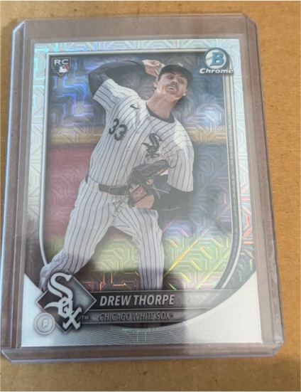2025 Bowman Chrome #8 Drew Thorpe — front