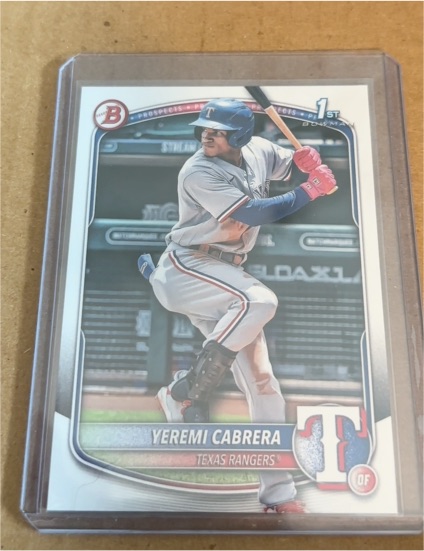 2025 Bowman #BP-146 Yeremi Cabrera — front