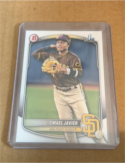 2025 Bowman Prospects #BP-52 Ismael Javier — front