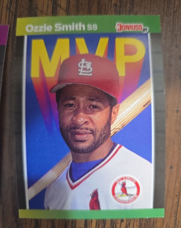 1989 Donruss #BC-14 Ozzie Smith — front