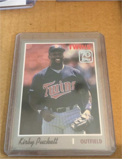 2021 Topps 70 Years of Topps #70YT-20 Kirby Puckett — front