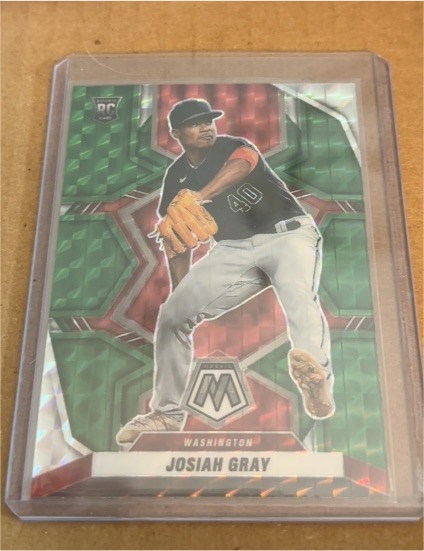 2022 Panini Mosaic #40 Josiah Gray — front