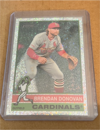 2025 Topps Heritage #225 Brendan Donovan — front
