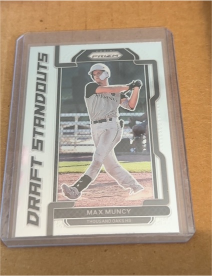 2021 Panini Prizm Draft Picks Draft Standouts #DS-MU Max Muncy — front