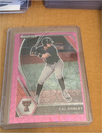 2021 Panini Prizm Draft Picks #PDP126 Cal Conley — front