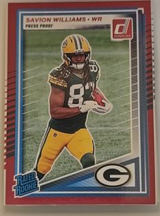 2025 Donruss #318 Savion Williams — front