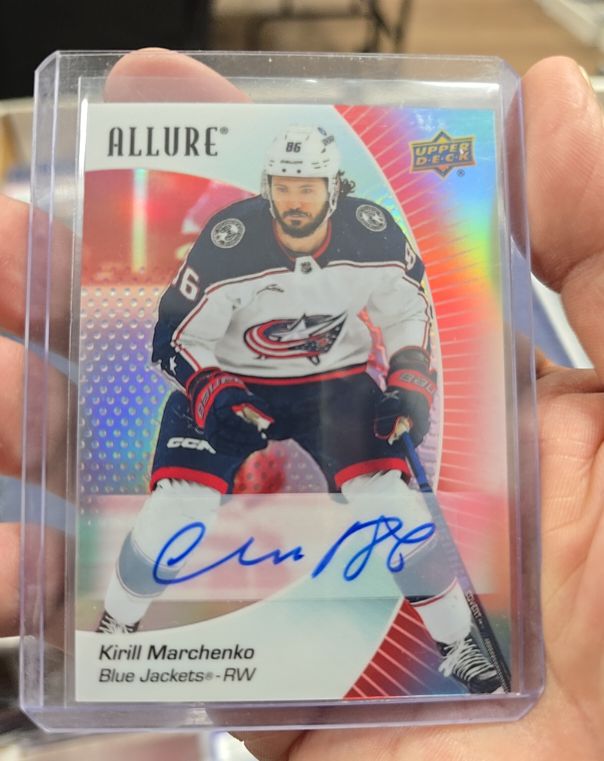 2023-24 Upper Deck Allure #28 Kirill Marchenko — front