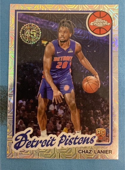 2025-26 Topps Chrome #TC-CL Chaz Lanier — front