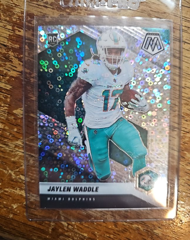 2021 Panini Mosaic #308-V Jaylen Waddle — front