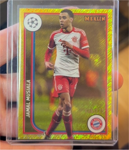 2023-24 Topps Merlin UEFA Club Competitions #41 Jamal Musiala — front