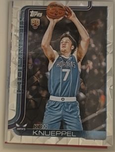 2025-26 Topps #204 Kon Knueppel Rookie — front