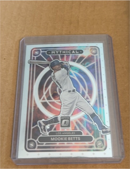 2022 Panini Donruss Optic Mythical Holo Prizm #MTH-7 Mookie Betts — front