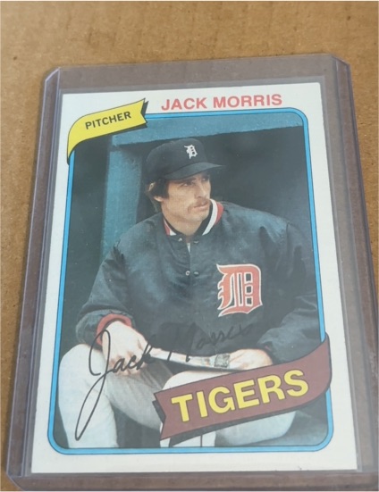 1980 Topps #371 Jack Morris — front
