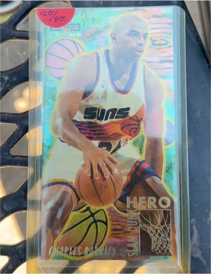 1994-95 Fleer NBA Jam Session Slam Dunk Hero Charles Barkley — front