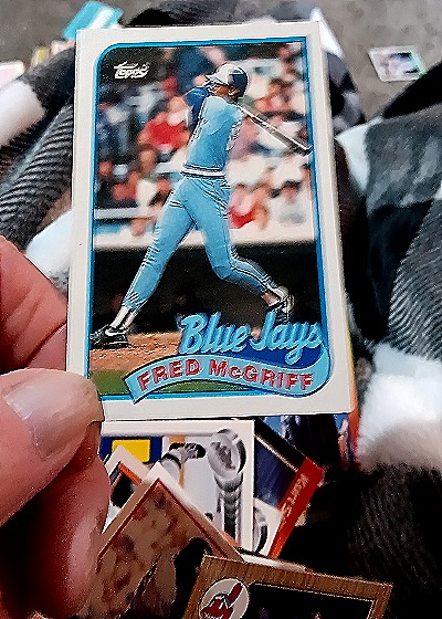 1989 Topps #300 Fred McGriff — front