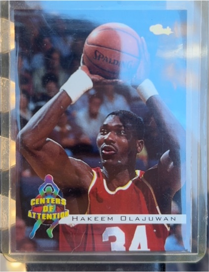 1994 Classic Centers of Attention #70 Hakeem Olajuwon — front