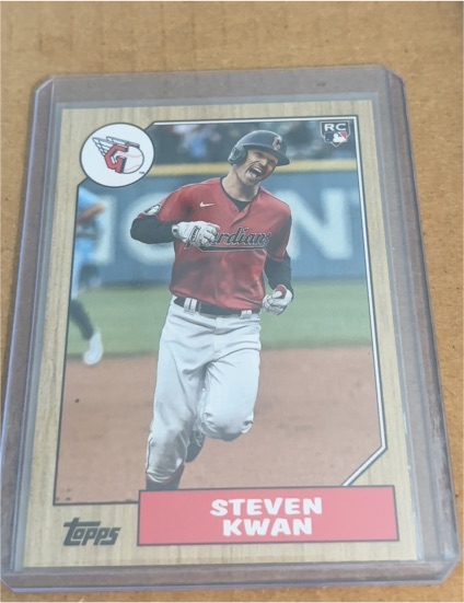 2022 Topps Archives #293 Steven Kwan Rookie — front