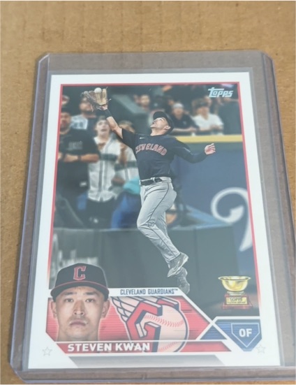 2023 Topps #116 Steven Kwan — front