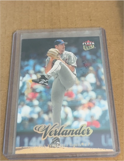 2007 Fleer Ultra #59 Justin Verlander — front