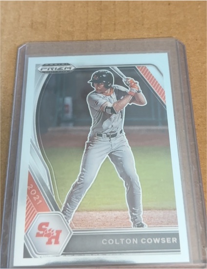 2021 Panini Prizm Draft Picks #PDP5 Colton Cowser — front