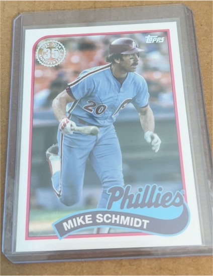 2024 Topps 1989 Topps Baseball 35th Anniversary #89B-39 Mike Schmidt — front