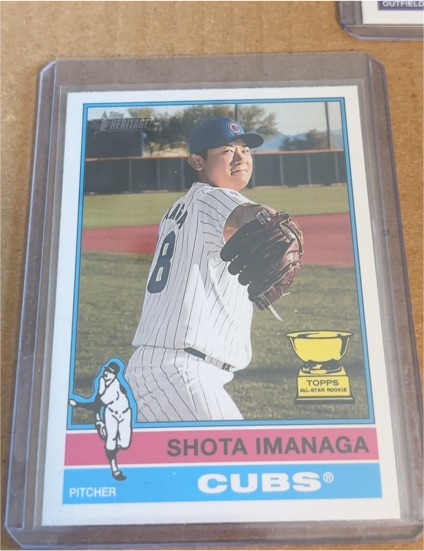 2025 Topps Heritage #399 Shota Imanaga — front