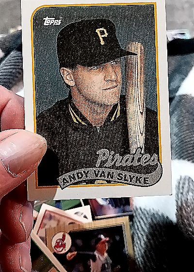 1989 Topps #350 Andy Van Slyke — front