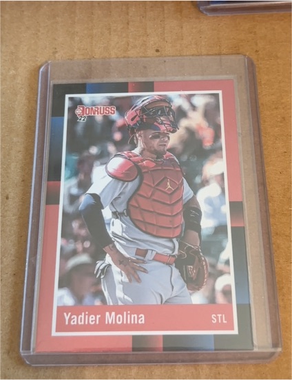 2022 Donruss #263 Yadier Molina — front