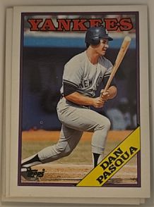 1988 Topps #691 Dan Pasqua — front