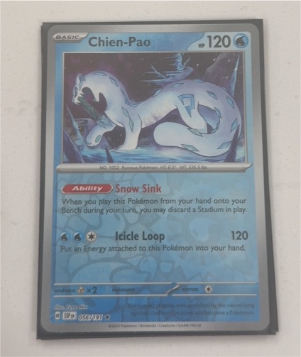 2024 Pokémon SV08: Surging Sparks #056 Chien-Pao — front