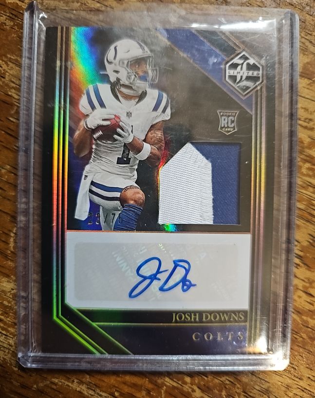 2023 Panini Limited #217 Josh Downs — front