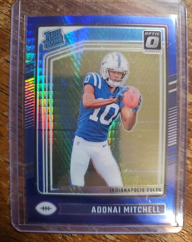 2024 Donruss Optic #203 Adonai Mitchell — front