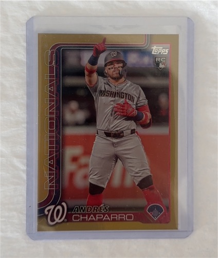 2025 Topps Series 1 #167 Andrés Chaparro — front