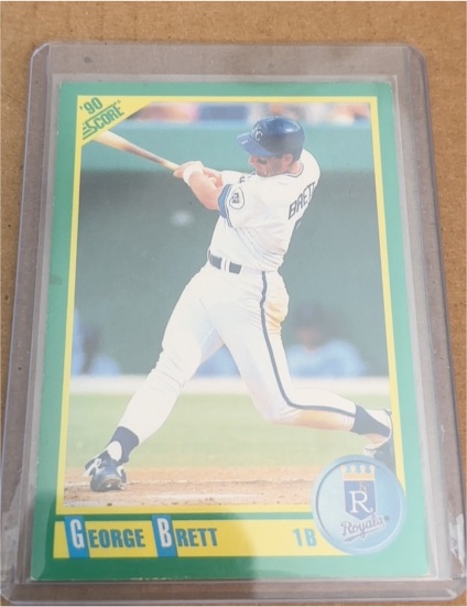 1990 Score #140 George Brett — front