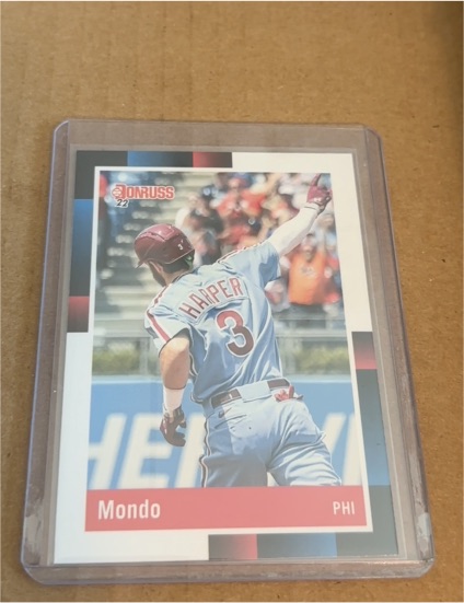 2022 Donruss 1988 Retro #251 Bryce Harper Mondo — front