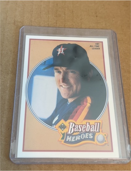 1990 Upper Deck Baseball Heroes #14 Nolan Ryan — front