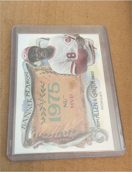 2022 Topps Allen & Ginter Banner Season #BS-4 Joe Morgan — front