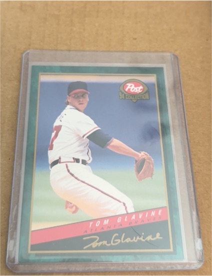 1994 Post Baseball Collector Series #16 Tom Glavine — front