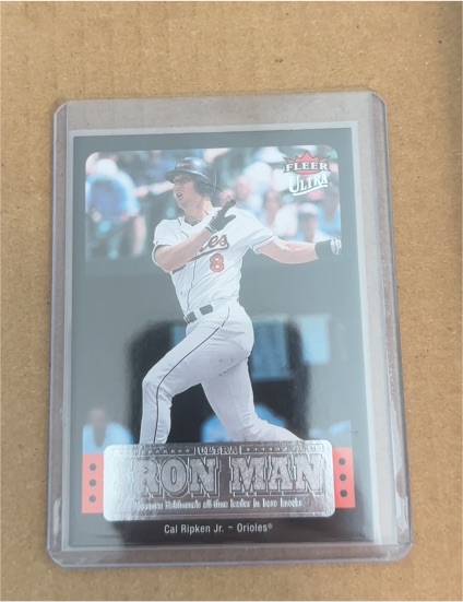 2007 Fleer Ultra Iron Man #UIM-36 Cal Ripken Jr. — front