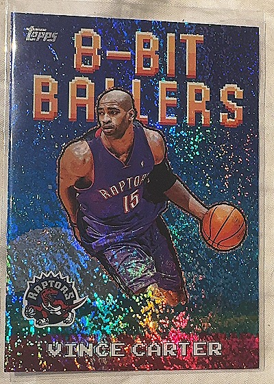 2025-26 Topps #8B-26 Vince Carter 8-Bit Ballers — front
