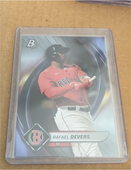 2022 Bowman Platinum #22 Rafael Devers — front