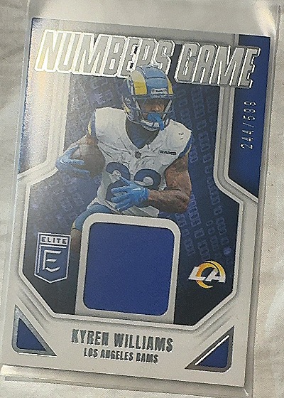 2025 Panini Donruss Elite #NGJ-KRW Kyren Williams — front