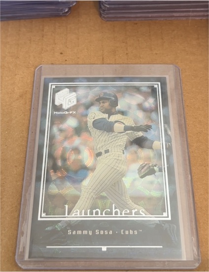 1999 Upper Deck HoloGrFX - Launchers #L3 Sammy Sosa — front