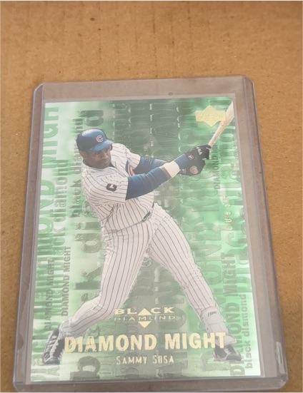 2000 Black Diamond #M5 Sammy Sosa Diamond Might — front