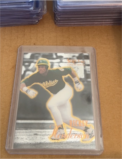 1995 Select Certified Edition #41 Rickey Henderson — front