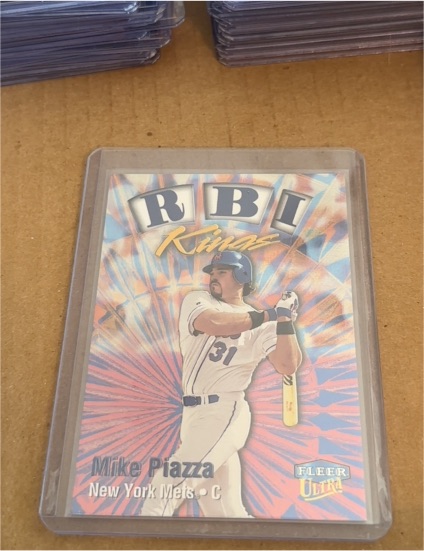 1999 Fleer Ultra RBI Kings Mike Piazza — front