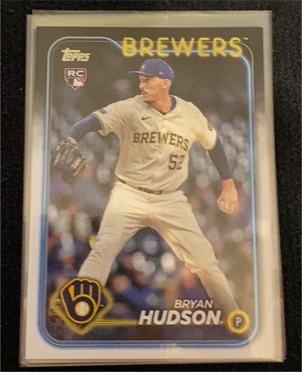 2024 Topps Update #US105 Bryan Hudson — front