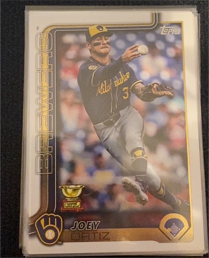 2025 Topps Series 1 #165 Joey Ortiz — front