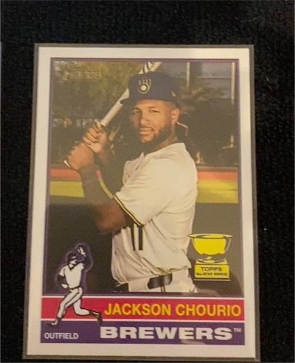 2025 Topps Heritage #106 Jackson Chourio — front